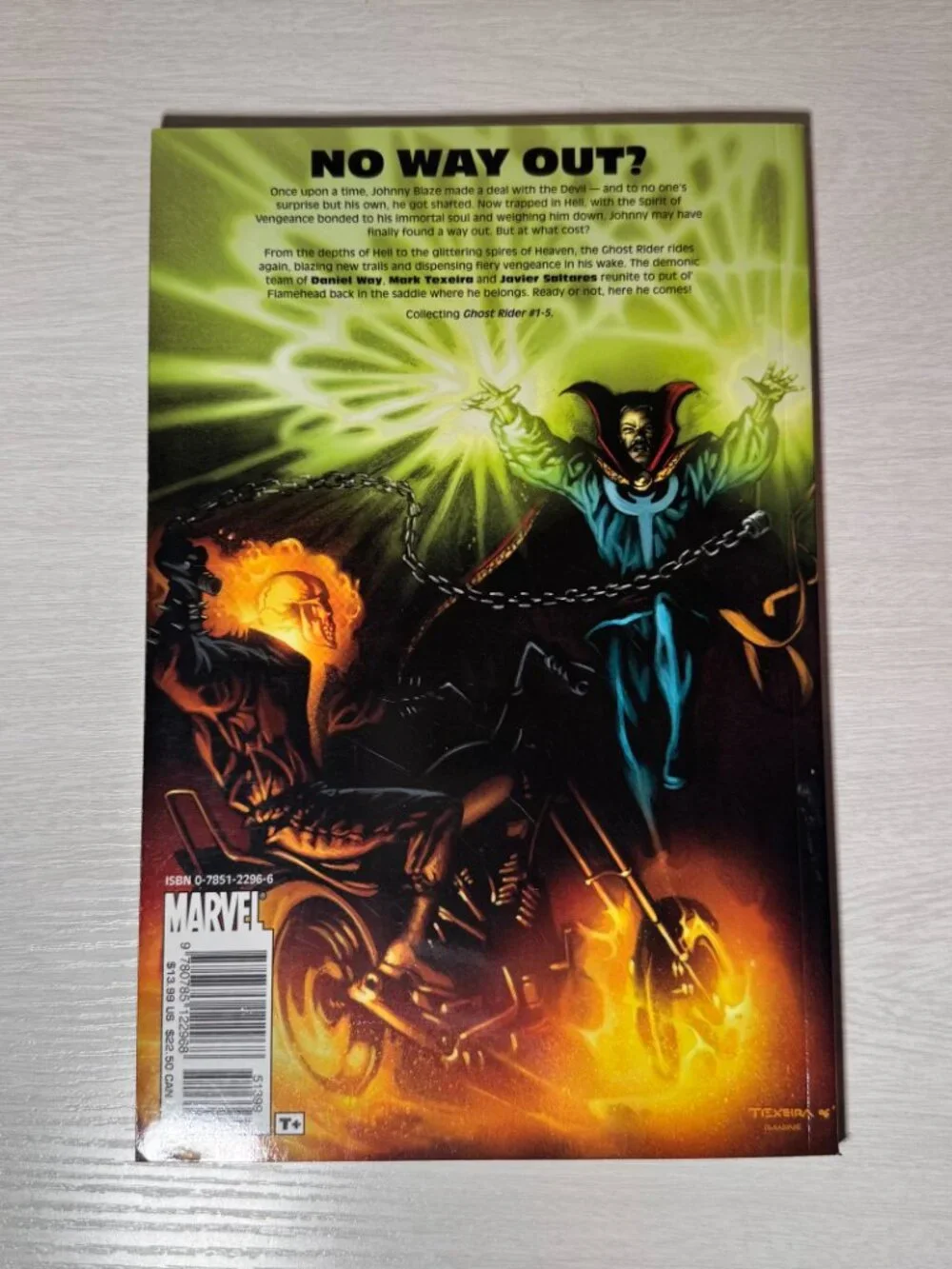 Marvel Ghost Rider Vicious Cycle Graphic Novel Volume 1 Trade Paperback